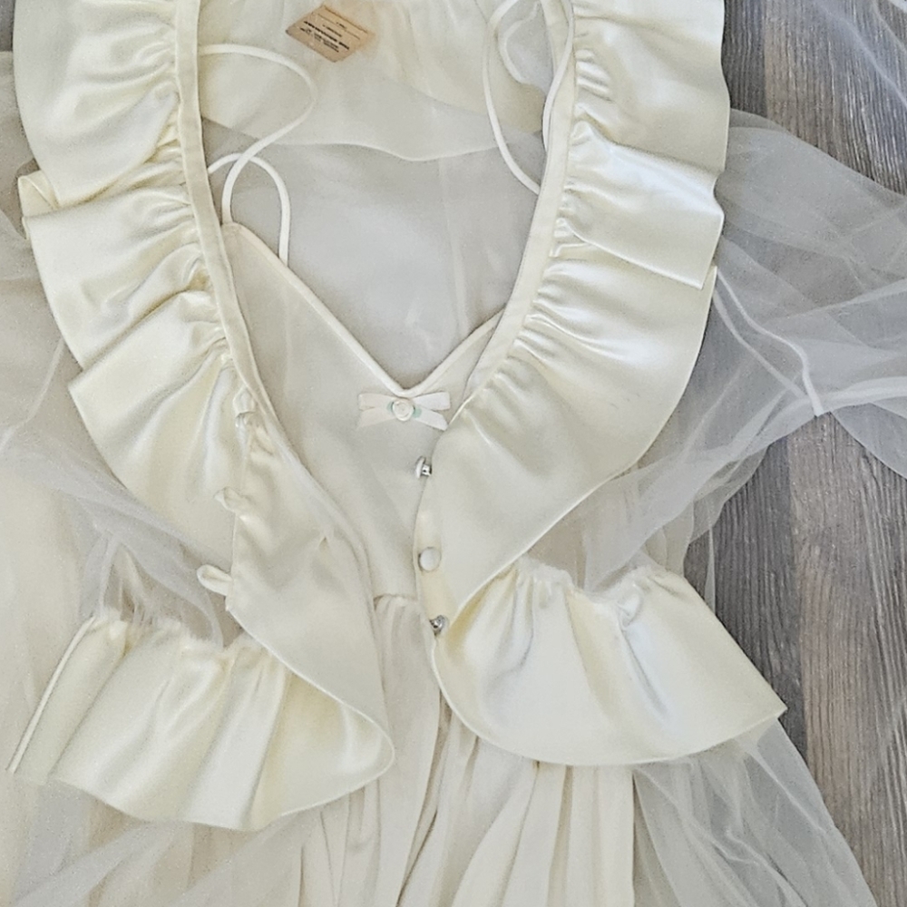 Val mode vintage nightgown - Picture 5 of 13